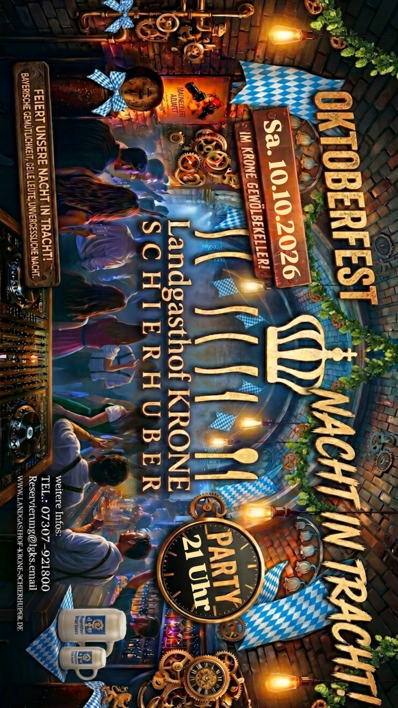 Oktoberfest Dirndl Party mit DJ Funked